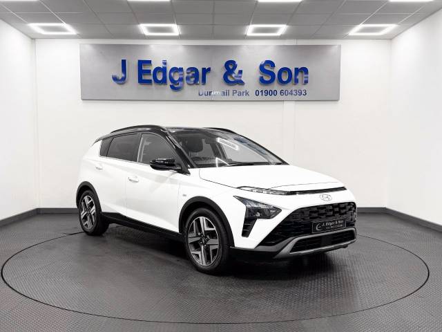 Hyundai BAYON 1.0 TGDi 48V MHEV Ultimate 5dr Hatchback Petrol White