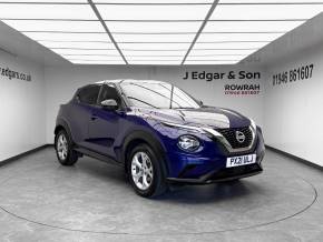 NISSAN JUKE at J Edgar & Son Ltd Frizington