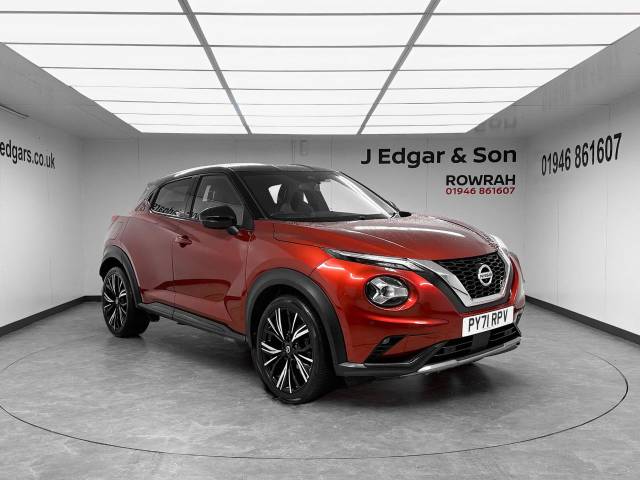 Nissan Juke 1.0 DiG-T 114 Tekna+ 5dr DCT Hatchback Petrol Red