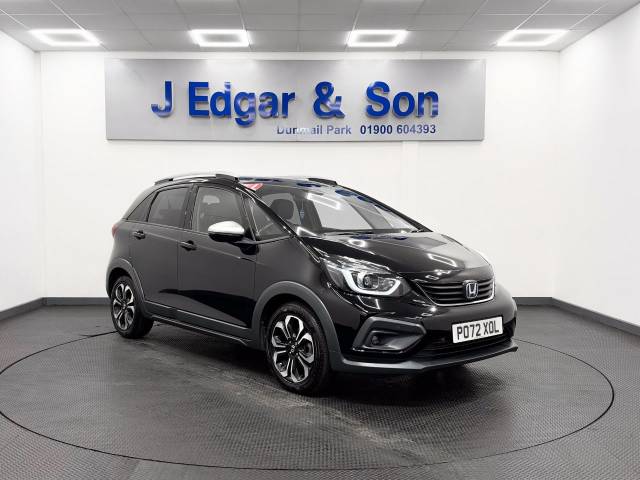Honda Jazz 1.5 i-MMD Hybrid Crosstar EX 5dr eCVT Hatchback Petrol / Electric Hybrid Black