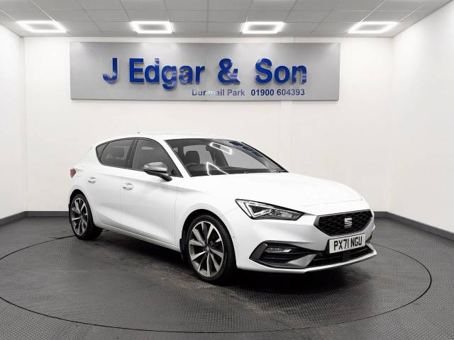 SEAT Leon 1.5 TSI EVO 150 FR Sport 5dr Hatchback Petrol White