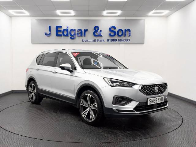 SEAT Tarraco 2.0 TDI Xcellence Lux 5dr DSG 4Drive Estate Diesel Silver