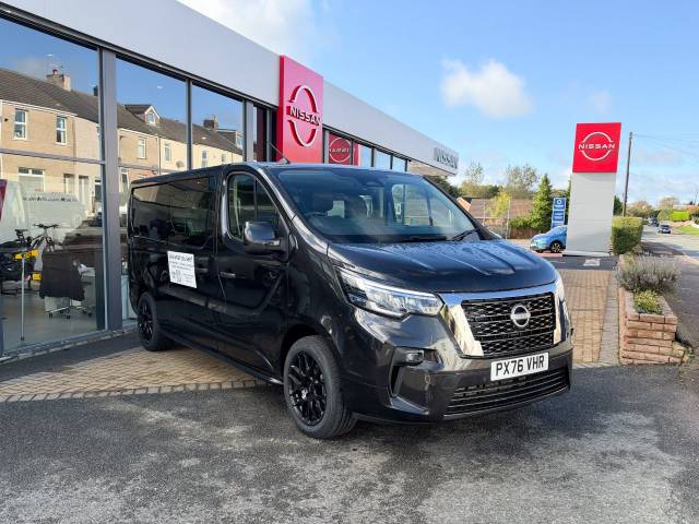 Nissan Primastar 0.0 TEKNA CREW VAN L2 H1 170BHP Crew Van Diesel Black
