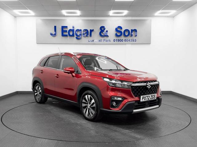 Suzuki S-Cross 1.5 Hybrid Ultra ALLGRIP 5dr AGS Hatchback Petrol / Electric Hybrid Red