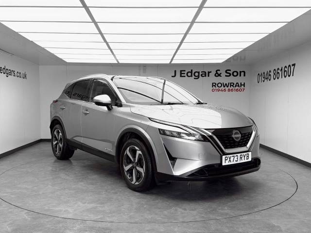 Nissan Qashqai 1.5 E-Power N-Connecta 5dr Auto Hatchback Petrol / Electric Hybrid Silver
