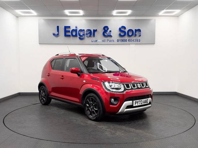 Suzuki Ignis 1.2 Dualjet 12V Hybrid SZ-T 5dr CVT Hatchback Petrol Red
