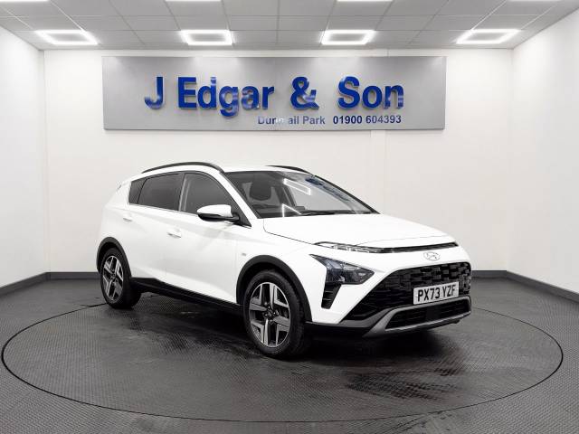 Hyundai BAYON 1.0 TGDi 48V MHEV Premium 5dr DCT Hatchback Petrol White