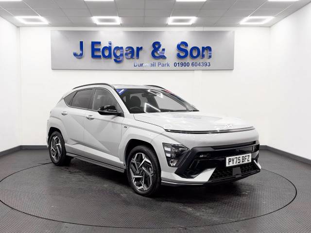 Hyundai KONA 1.6 Hybrid 138 N Line 5dr DCT Hatchback Petrol / Electric Hybrid Grey