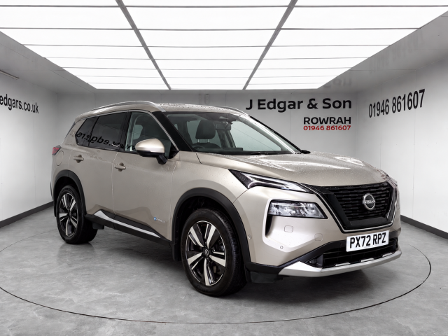 Nissan X Trail 1.5 E-Power E-4orce 213 Tekna 5dr Auto Hatchback Petrol / Electric Hybrid Silver