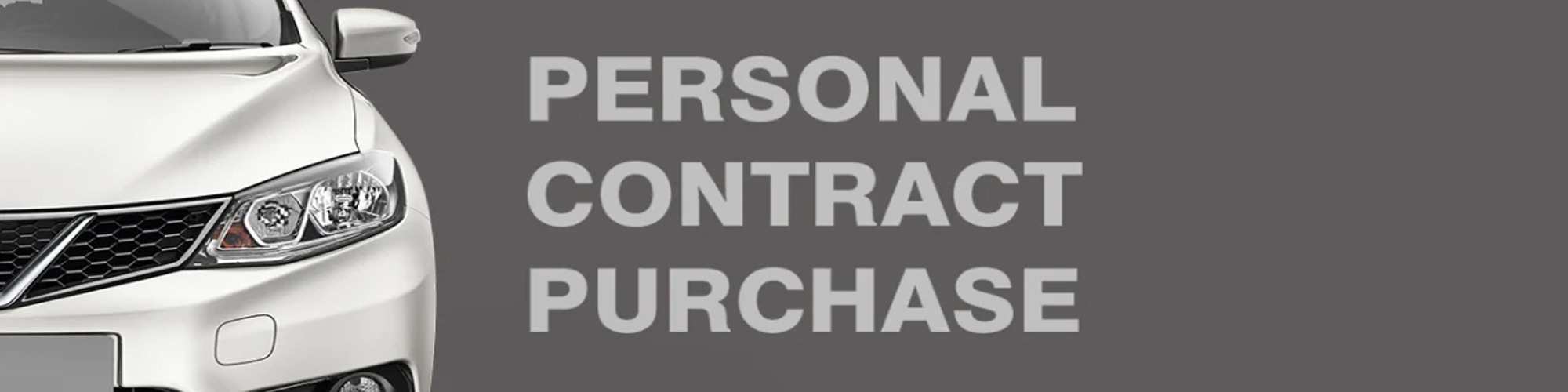 Personal Contract Purchase - PCP