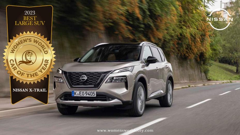 Nissan X-Trail awarded best Large SUV by Women’s World Car of the Year 2023