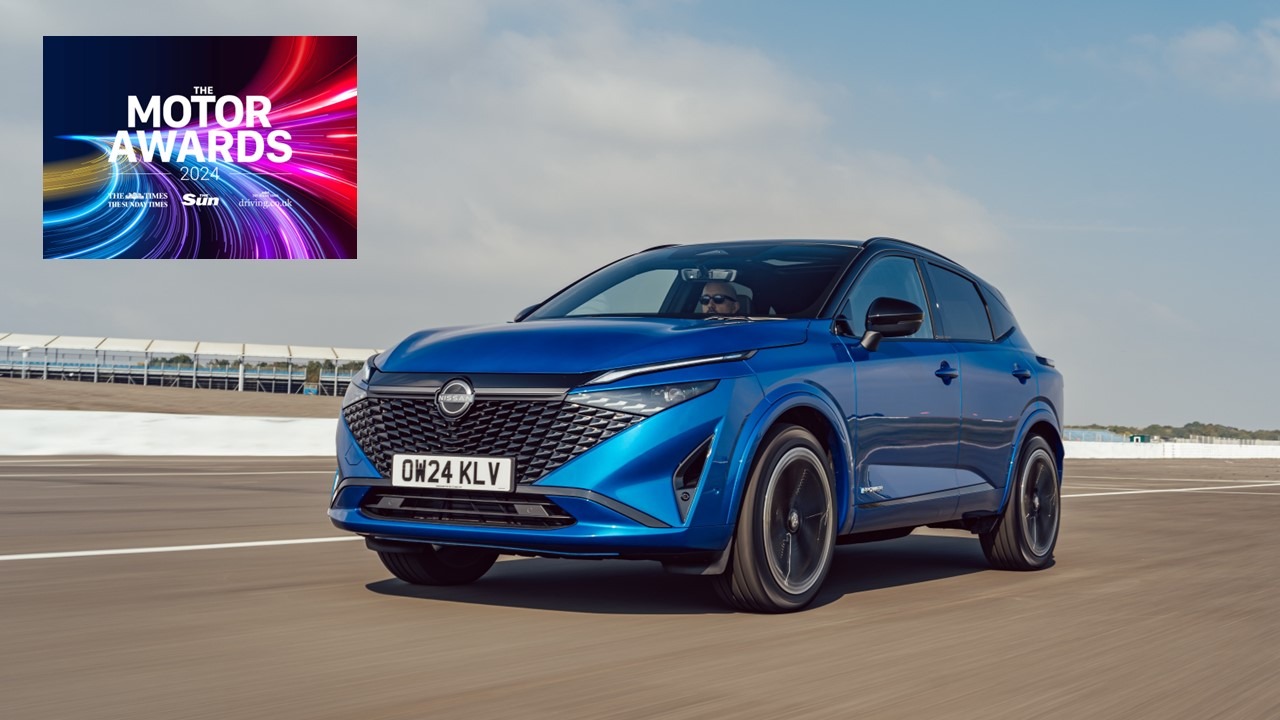 Nissan Qashqai with e-POWER wins ‘Best  Powertrain’
