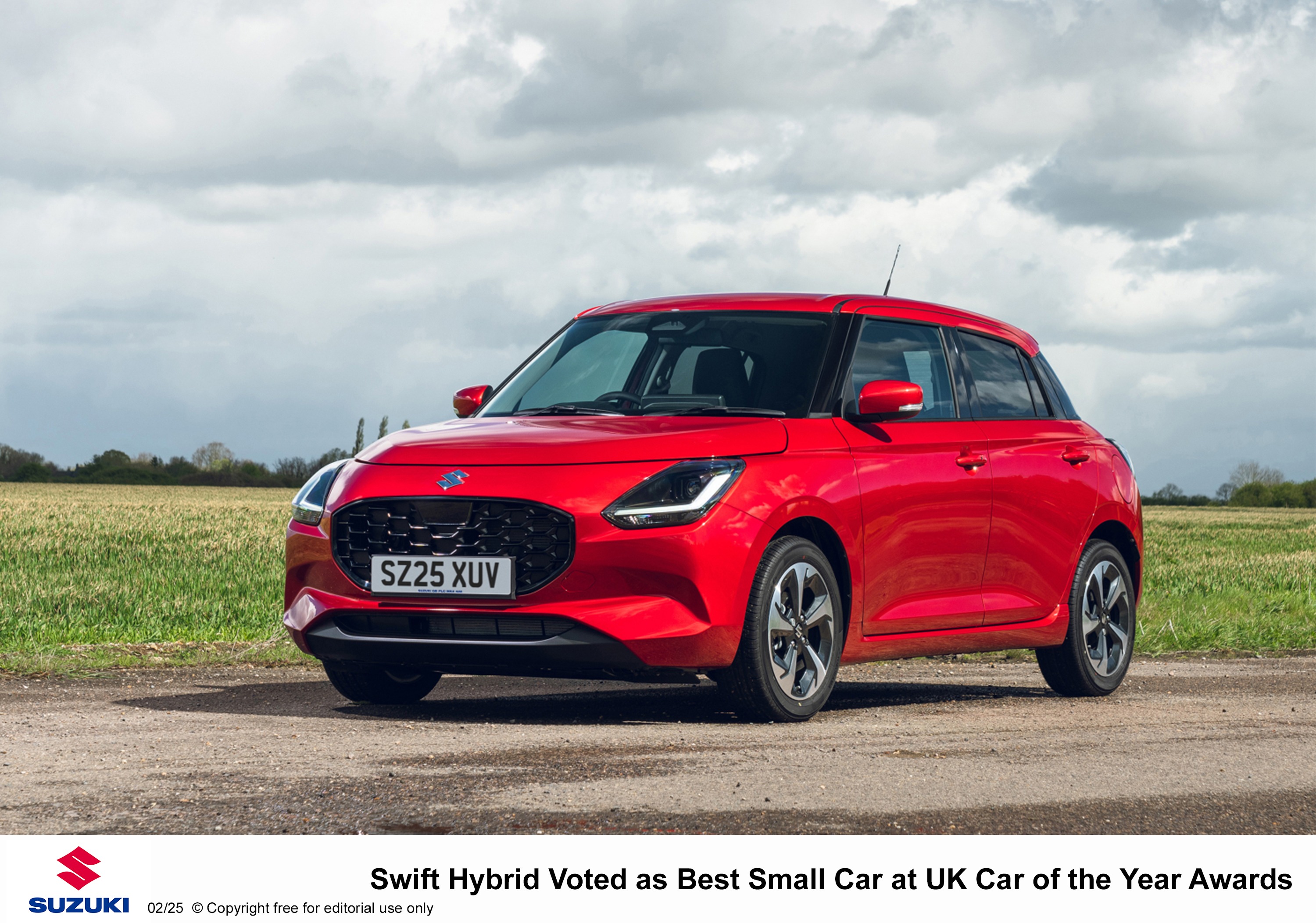 Swift hybrid voted as best small car