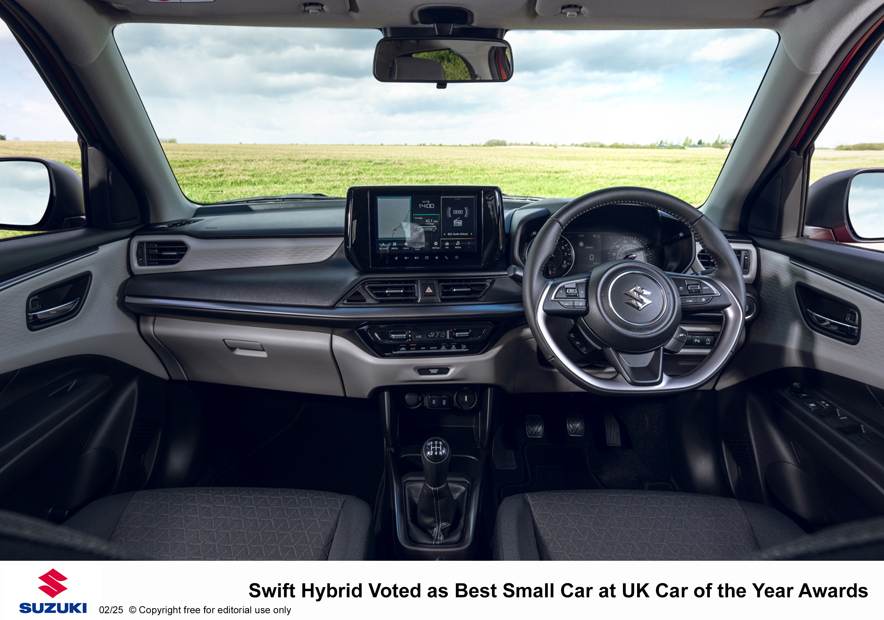 Swift hybrid voted as best small car