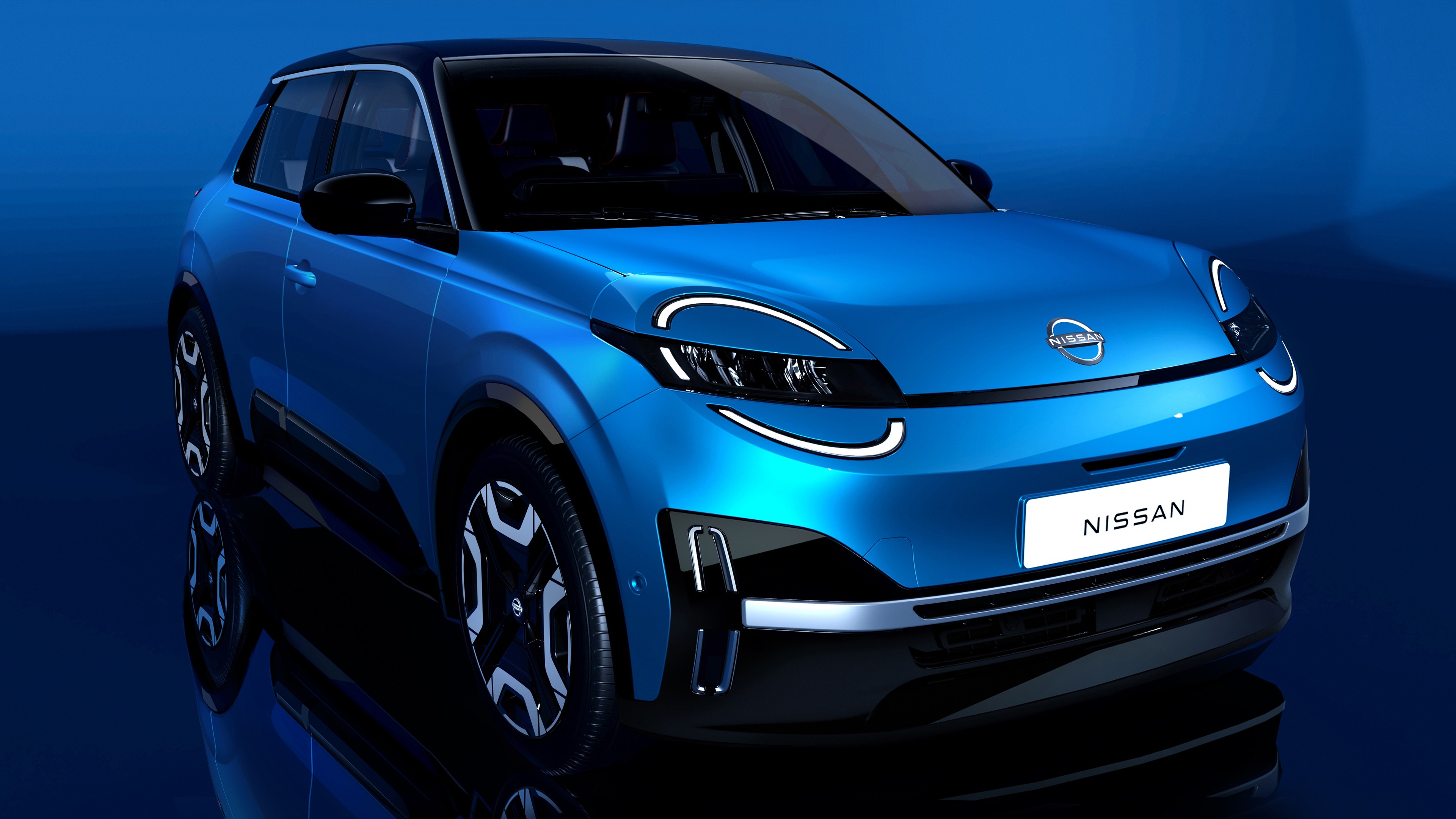 This really is the brand-new, all-electric Nissan Micra