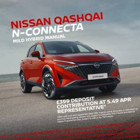 NISSAN QASHQAI 1.3 D-GT N-CONNECTA MANUAL at J Edgar & Son Ltd Frizington
