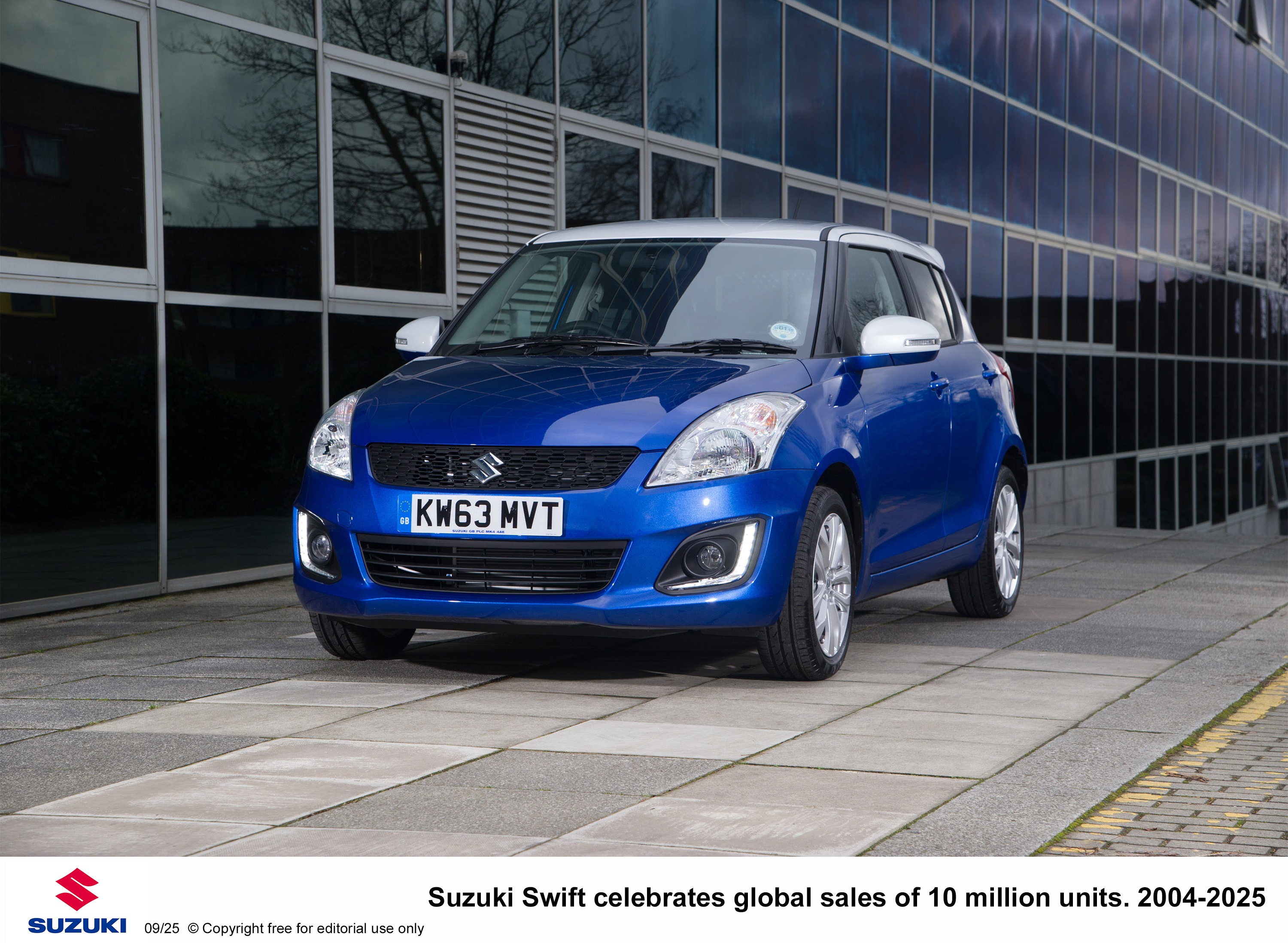 Suzuki Swift achieves accumulated global sales of 10 million units