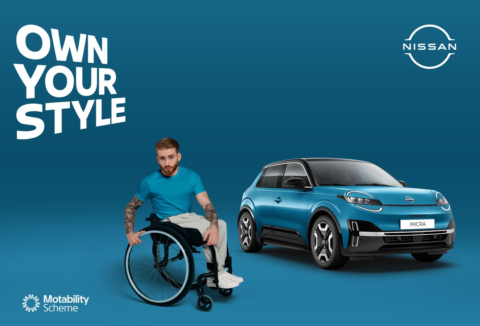 Nissan is redefining Motability advertising