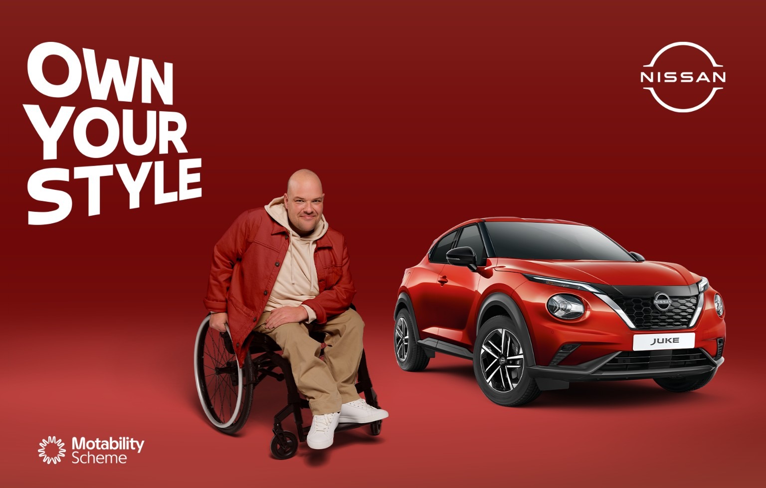 Nissan is redefining Motability advertising