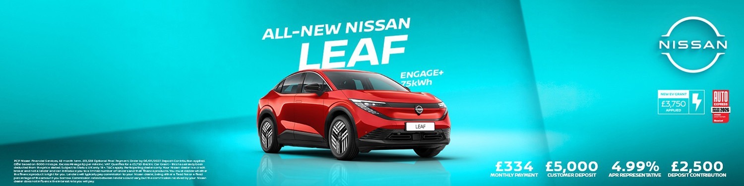 Nissan Leaf Q4 banner