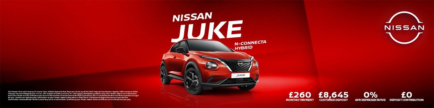 Juke hybrid Q4 banner
